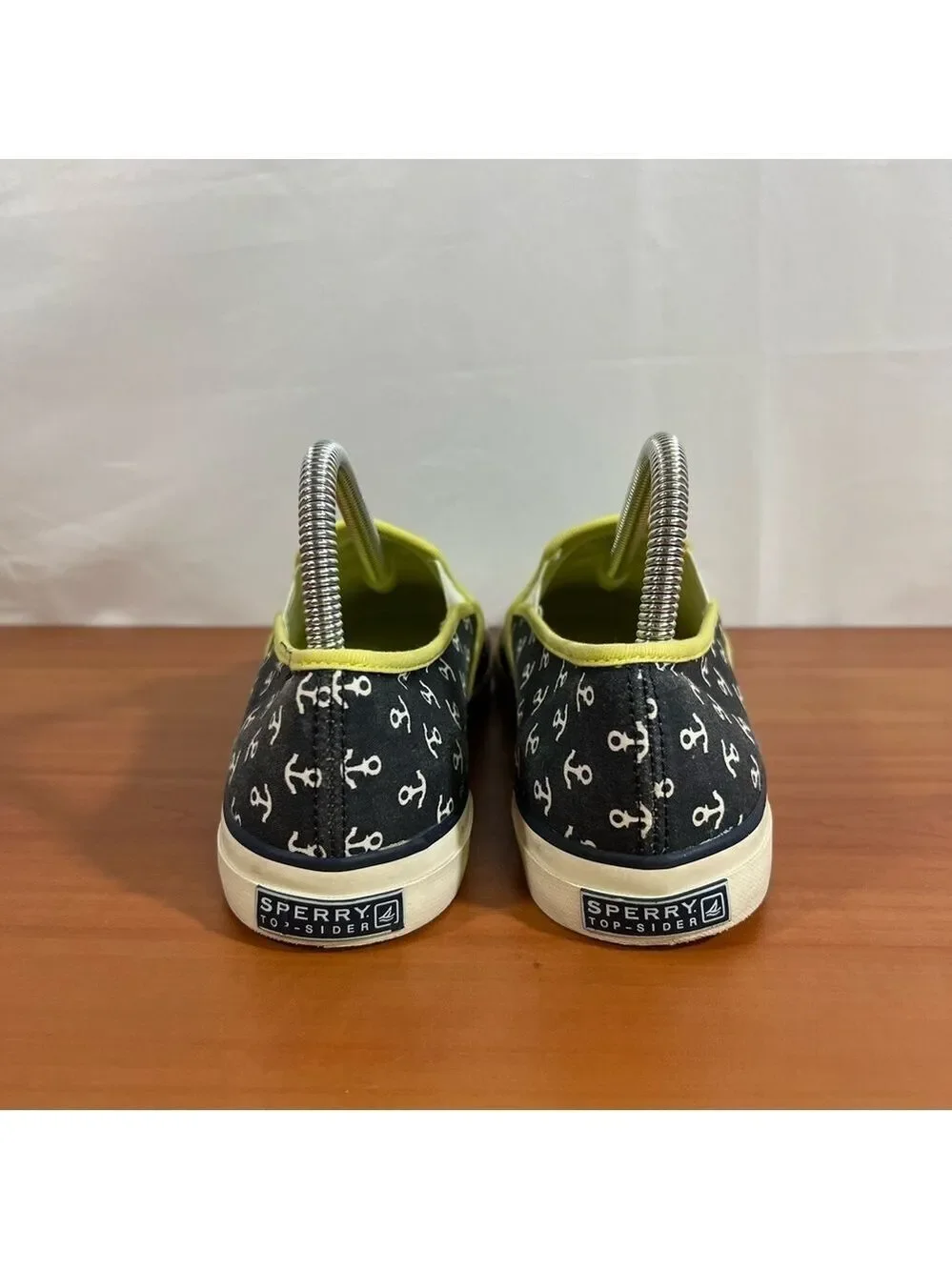 Sperry Top-Sider Mariner Anchor Women's Slip On Canvas Shoe Size 8.5 #678